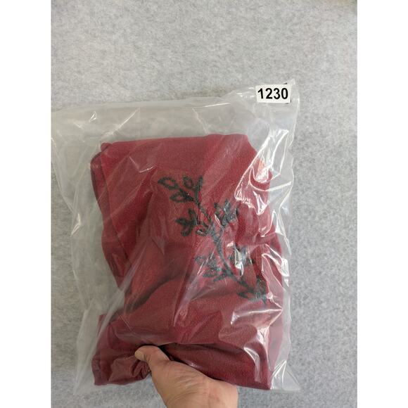 Erena Blouse Women's Plus 2X Red 2 In 1 Style with Inner Long Sleeves Top NWT - Picture 11 of 11